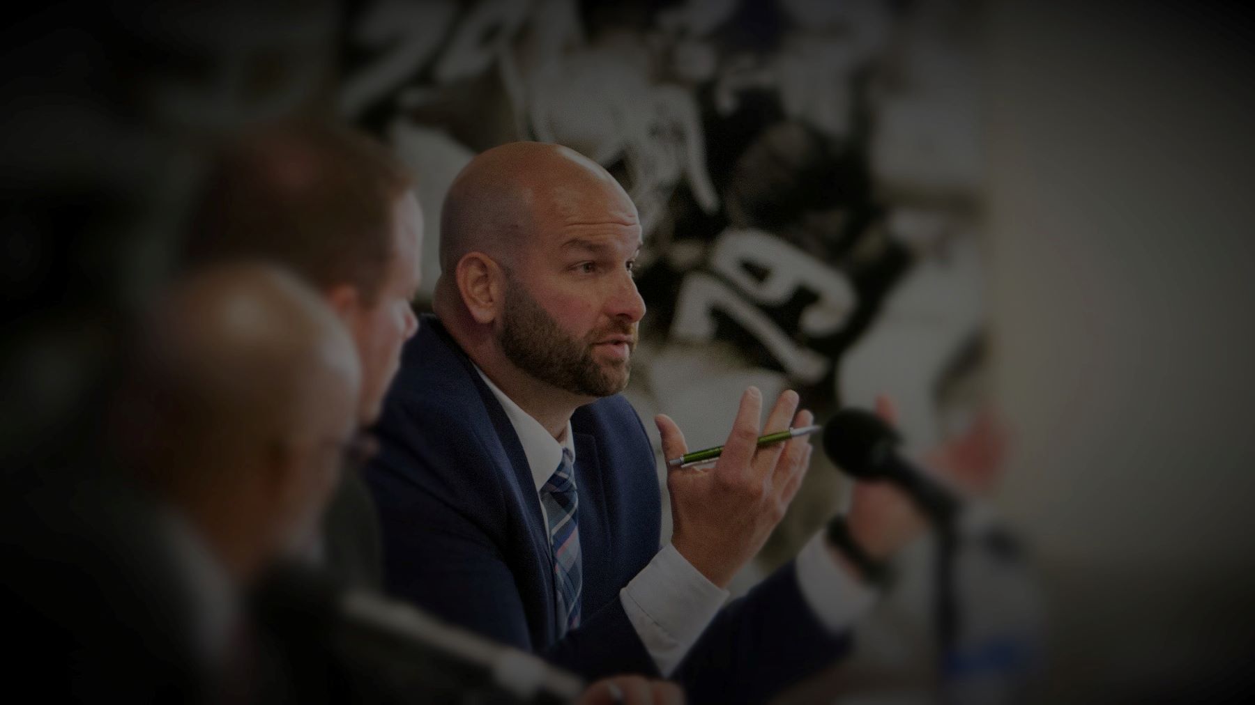 Mike Reese at a Legislative Athletic Oversight Committee hearing